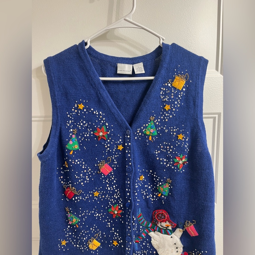 Women’s Christmas sweater vest